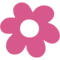 Blossom emoji on Google